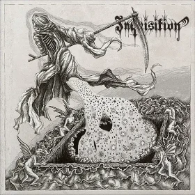 INQUISITION · Black Mass For A Mass Grave (Monochrome Edition) | BLACK 2LP (Black Metal Vinyl) · Bild 1
