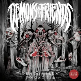 DEMONS MY FRIENDS · Demons Seem To Gather | RED LP (Stoner Rock Vinyl) · Bild 1