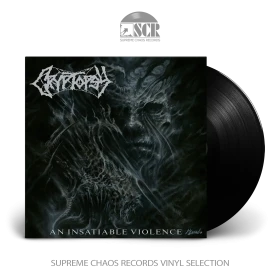 CRYPTOPSY · An Insatiable Violence | BLACK LP (Death Metal/Progressive Metal Vinyl)
