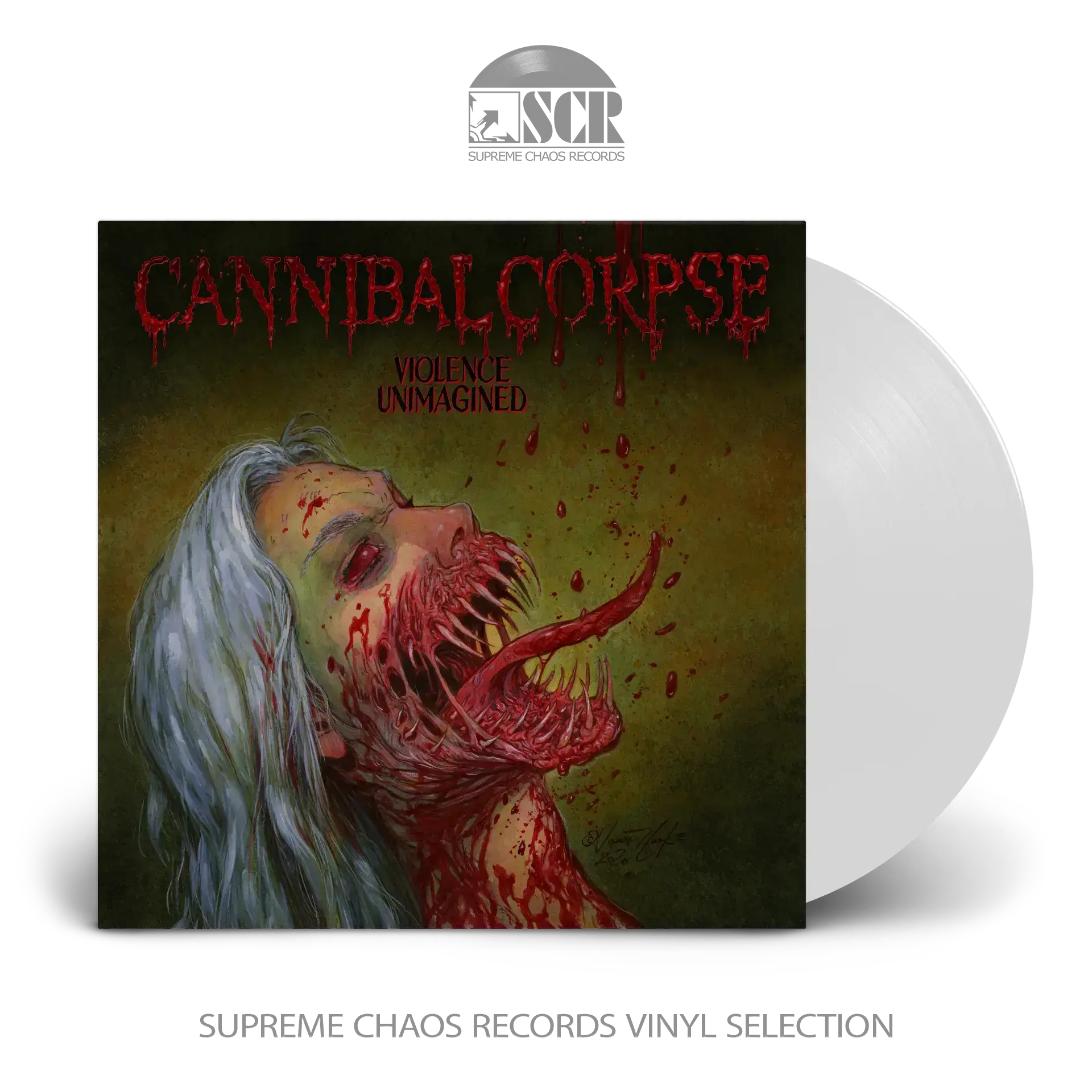 CANNIBAL CORPSE · Violence Unimagined | WHITE LP (Death Metal Vinyl)
