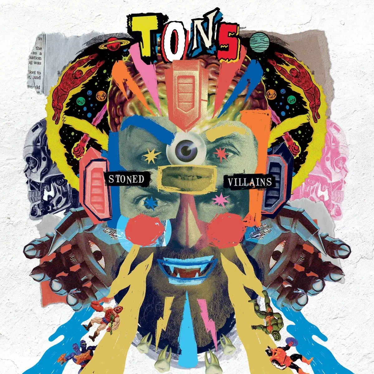 TONS · Stoned Villains | PINK LP (Stoner Rock/Psychedelic Rock Vinyl) · Bild 1