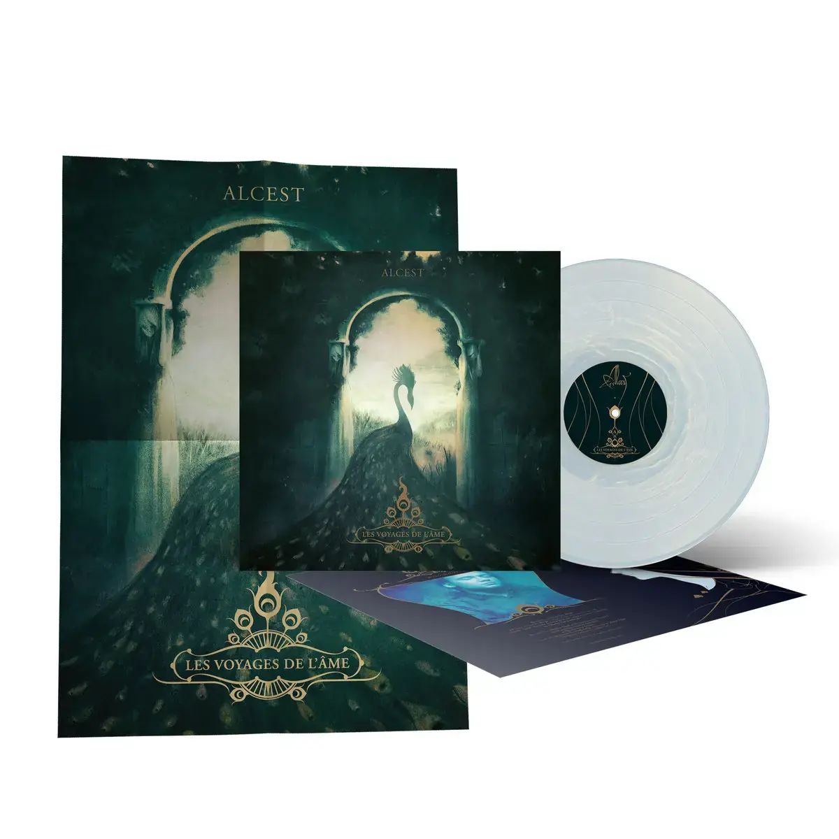 ALCEST · Les Voyages De L'Âme | SUNRISE PEARL LP (Post Black Metal/Progressive Rock/Alternative Rock Vinyl)