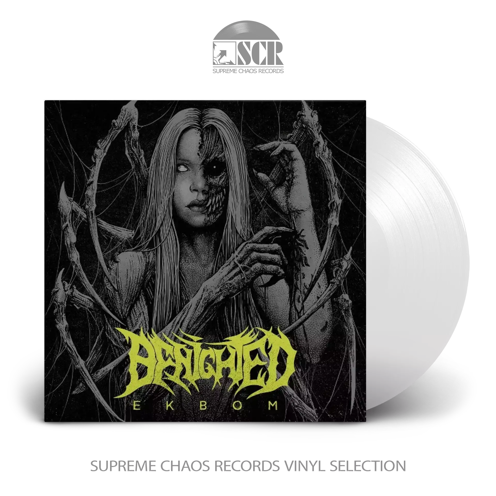 BENIGHTED - Ekbom · CRYSTAL CLEAR LP BENIGHTED - Ekbom · CRYSTAL CLEAR LP (Death Metal/Grindcore Vinyl)