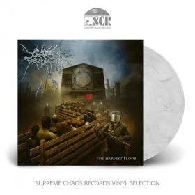 CATTLE DECAPITATION · The Harvest Floor [WHITE/BLACK] | LP (Death Metal Vinyl)