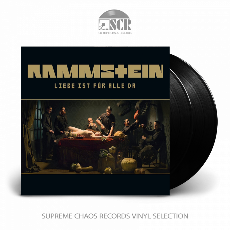 RAMMSTEIN · Liebe Ist Für Alle Da | BLACK DLP (Heavy Metal Vinyl)