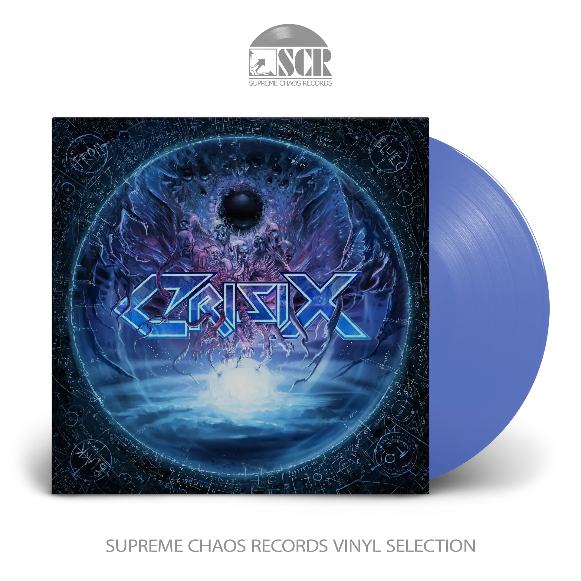 CRISIX · From Blue To Black | BLUE LP (Thrash Metal Vinyl)