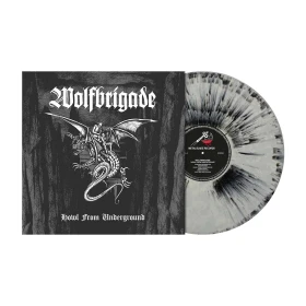 WOLFBRIGADE · Howl From Underground | GREY/BLACK DUST LP (Crust Punk/Death Metal Vinyl) · Bild 2