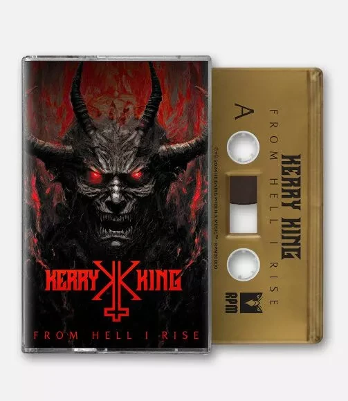 KERRY KING · From Hell I Rise | GOLDEN TAPE (Thrash Metal Tapes)