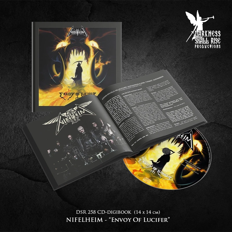 NIFELHEIM · Envoy Of Lucifer | CD DIGIBOOK (Black Metal CDs)