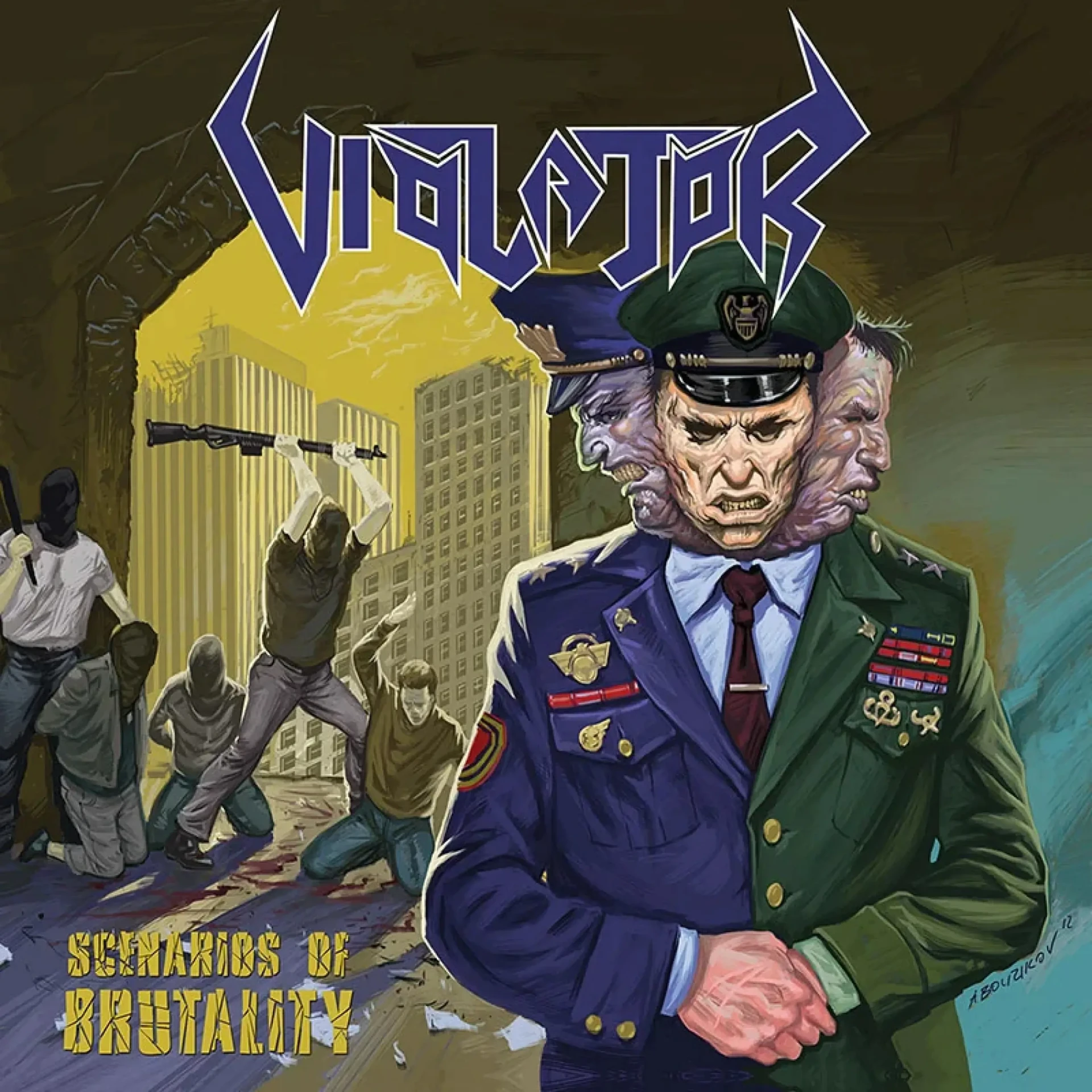 VIOLATOR · Scenarios Of Brutality | BLACK LP (Thrash Metal Vinyl) · Bild 1