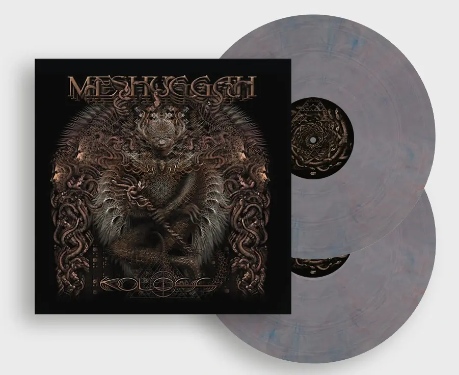 MESHUGGAH · Koloss | CLEAR/RED//BLUE MARBLED 2LP (Progressive Metal/Death Metal Vinyl) · Bild 2