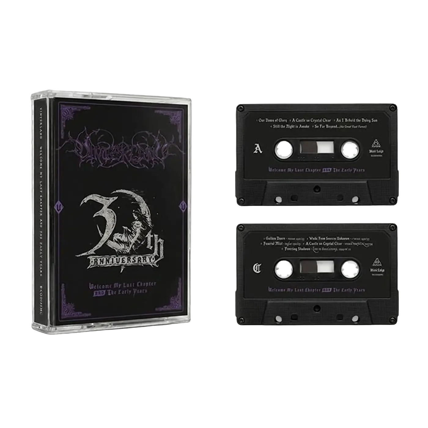 VINTERLAND · Welcome My Last Chapter (30th Anniversary) | BLACK DOUBLE TAPE (Black Metal Tapes)
