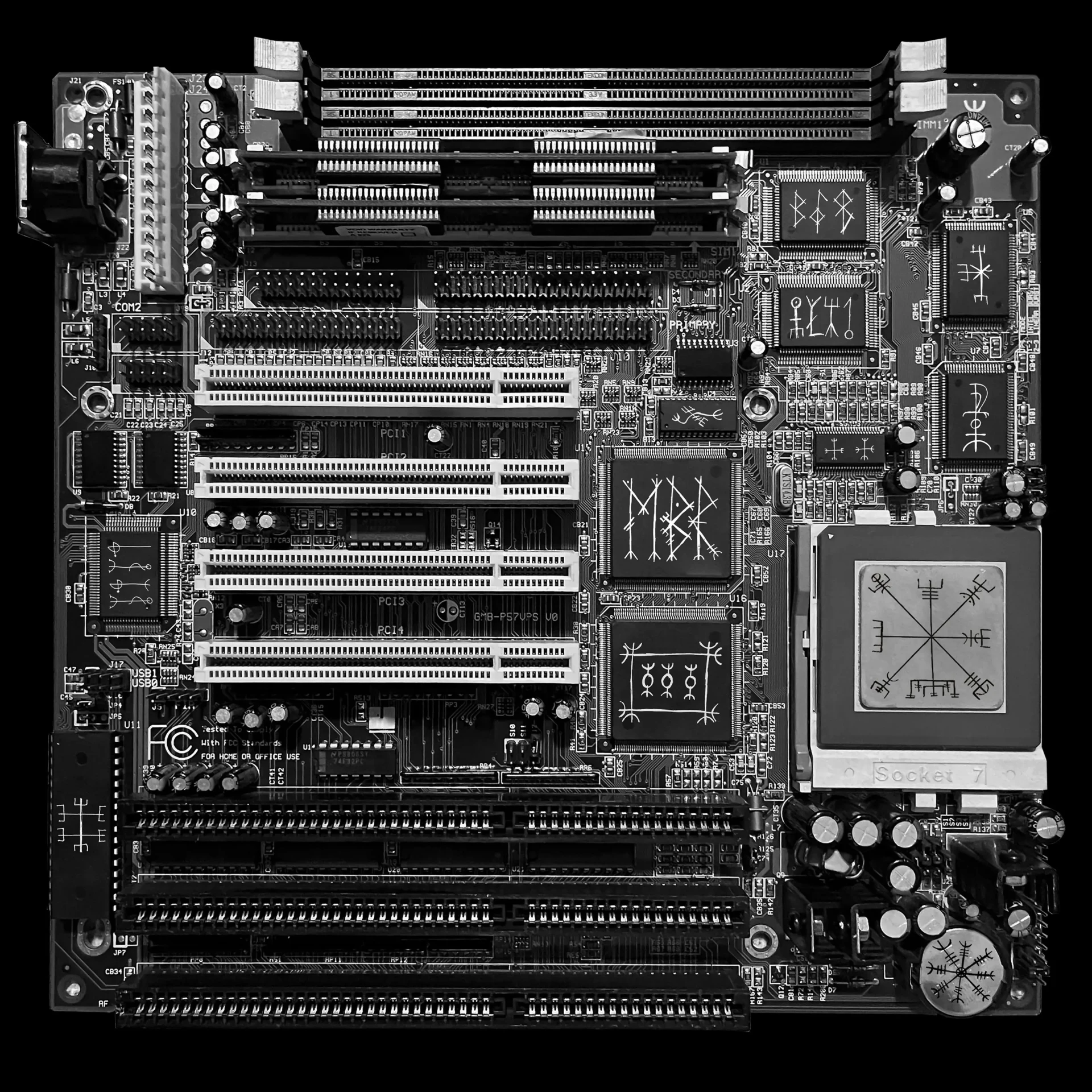 MASTER BOOT RECORD · Hardwarez | BLACK LP (Industrial Vinyl) · Bild 1