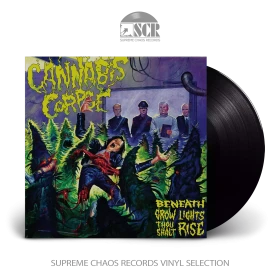 CANNABIS CORPSE · Beneath Grow Lights Thou Shalt Rise | BLACK LP (Death Metal Vinyl)