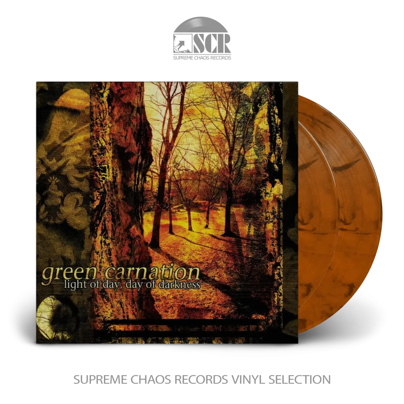 Green Carnation · Light Of Day, Day Of Darkness | ORANGE/BLACK Marbled 2LP
