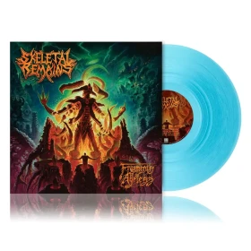 SKELETAL REMAINS · Fragments of the Ageless | TRANSPARENT LIGHT BLUE LP (Death Metal Vinyl)