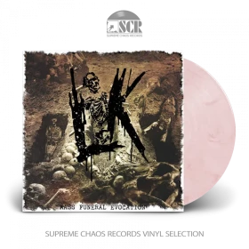 LIK · Mass Funeral Evocation | WHITE/RED LP (Death Metal Vinyl)