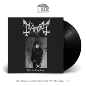 MAYHEM · Live In Sarpsborg | BLACK LP (Black Metal Vinyl)