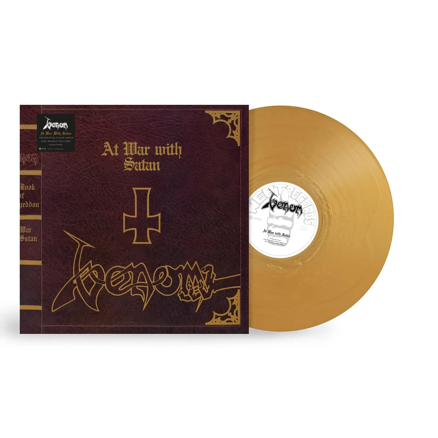 VENOM - At War with Satan [GOLD LP] (Heavy Metal Vinyl) · Bild 2