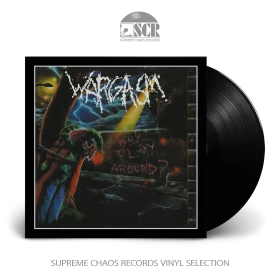 WARGASM · Why Play Around? | BLACK LP (Thrash Metal Vinyl)