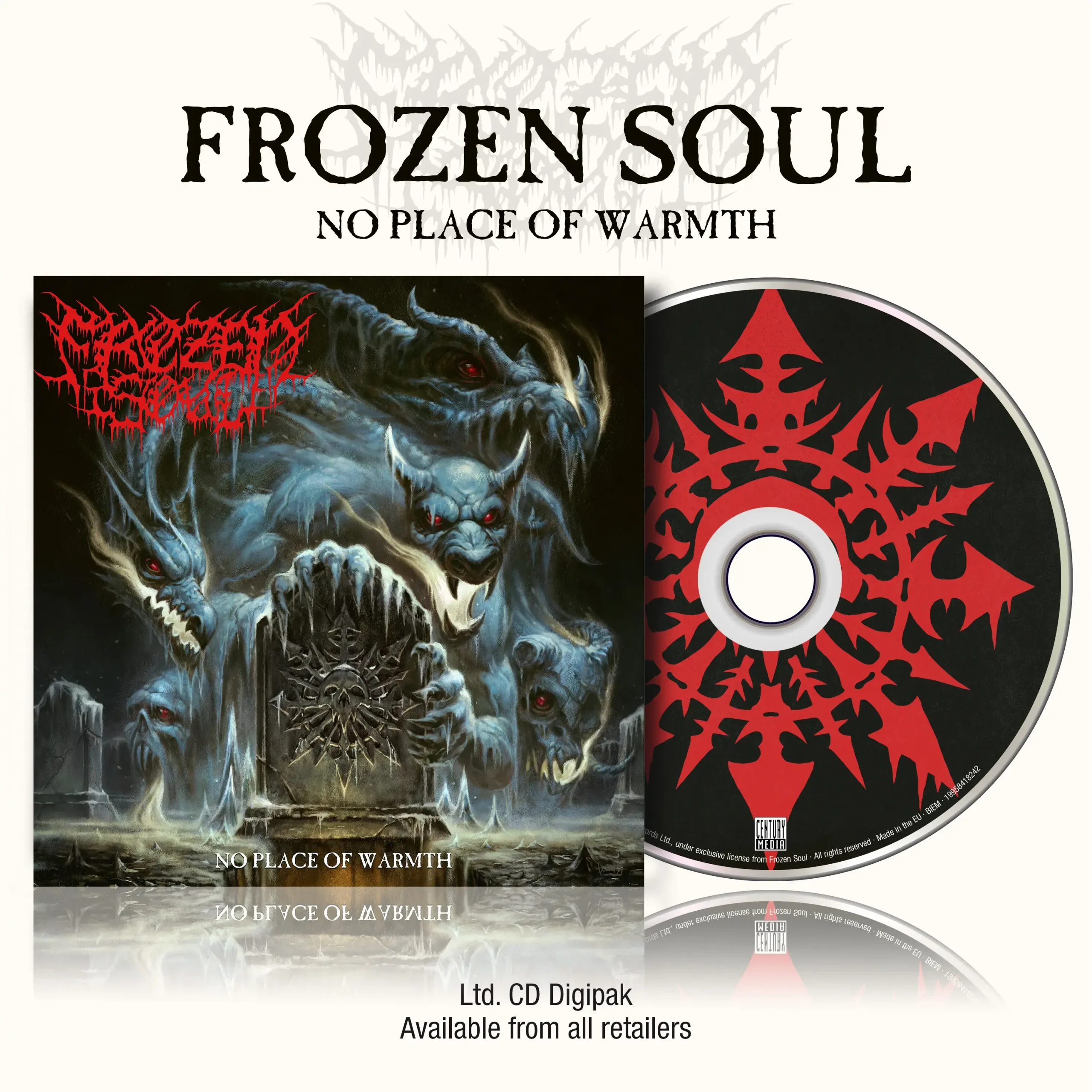 FROZEN SOUL · No Place Of Warmth | DIGIPAK CD (Death Metal CDs) · Bild 2