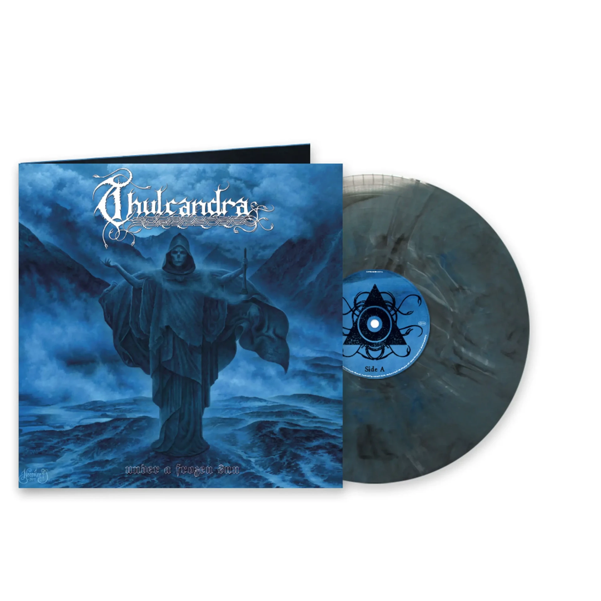 THULCANDRA · Under a Frozen Sun | WHITE BLUE BLACK MARBLED LP (Black Metal Vinyl) · Bild 2