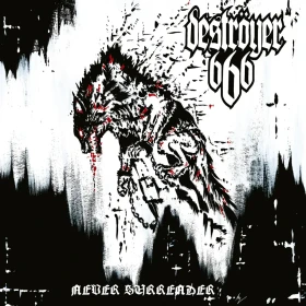 DESTRÖYER 666 · Never Surrender | BLACK LP (Thrash Metal/Black Metal Vinyl) · Bild 1