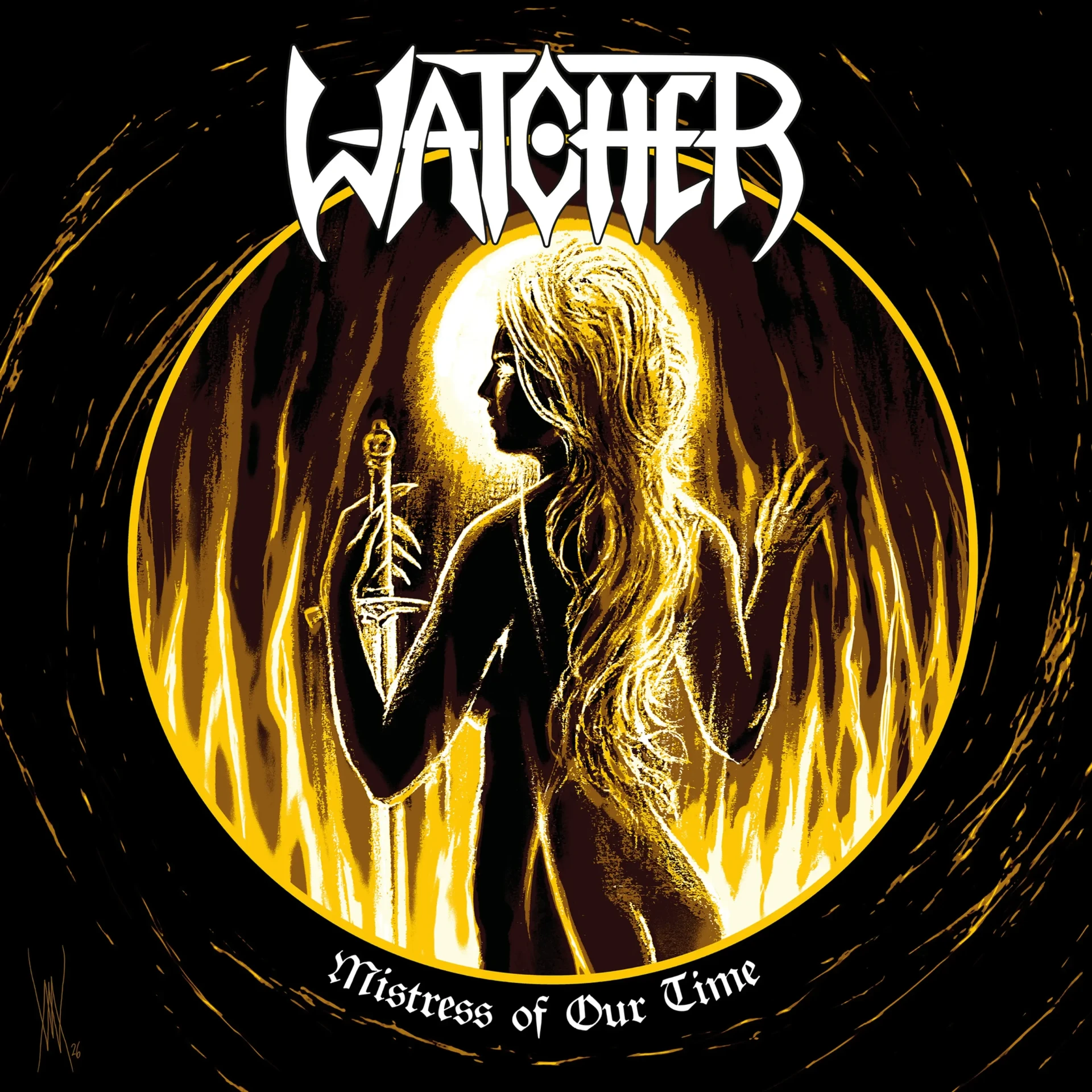 WATCHER - Mistress of Our Time [BLACK LP] (Heavy Metal Vinyl) · Bild 1