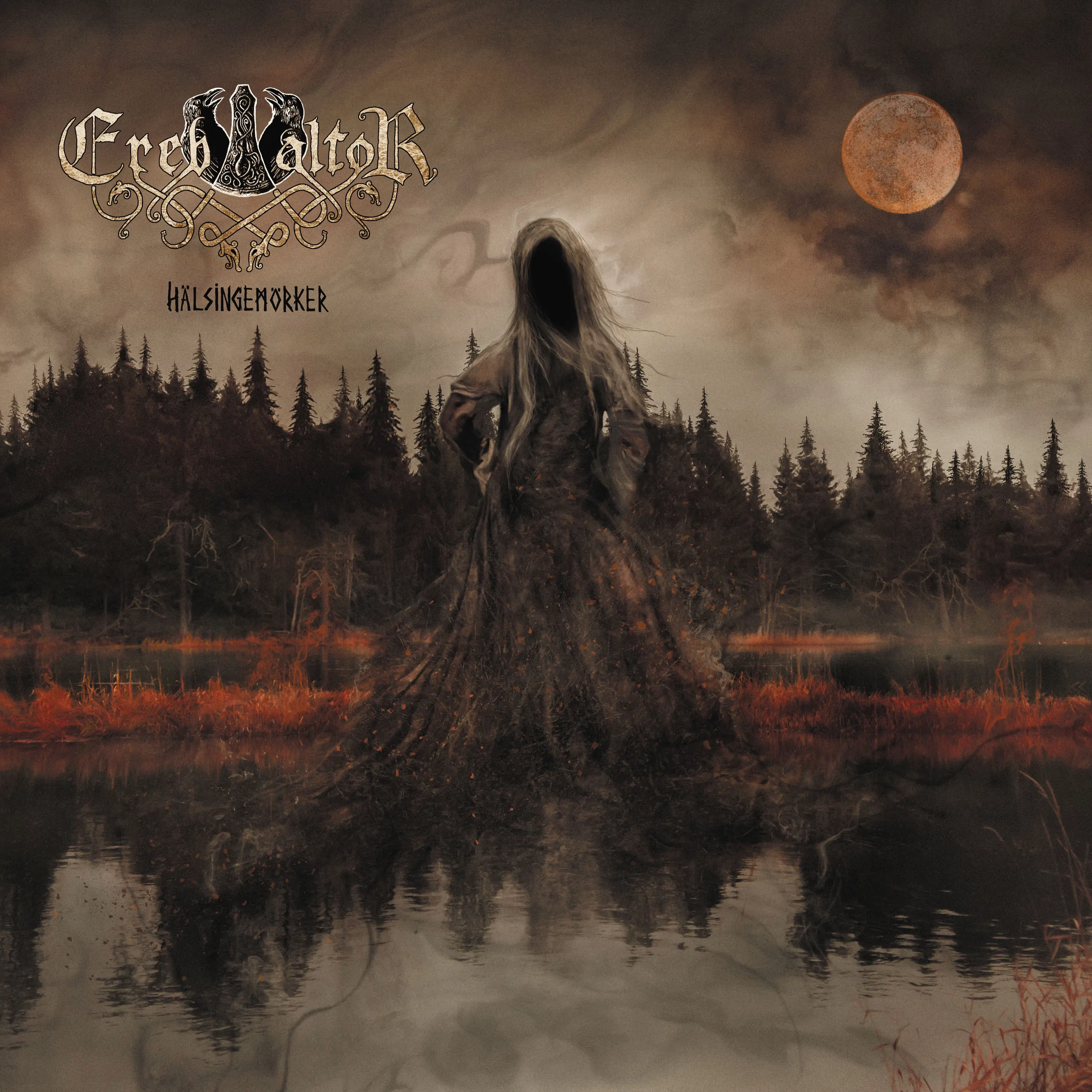 EREB ALTOR · Hälsingemörker | BLACK LP (Black Metal Vinyl) · Bild 1