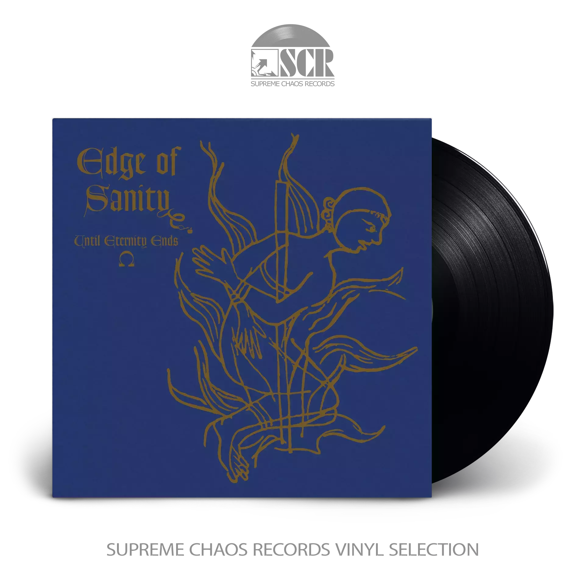 EDGE OF SANITY · Until Eternity Ends - EP (Re-Issue 2024) | BLACK 12" MAXI SINGLE LP (Melodic Death Metal Vinyl)