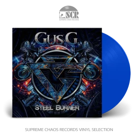 GUS G. · Steel Burner | BLUE LP (Heavy Metal/Hard Rock Vinyl)