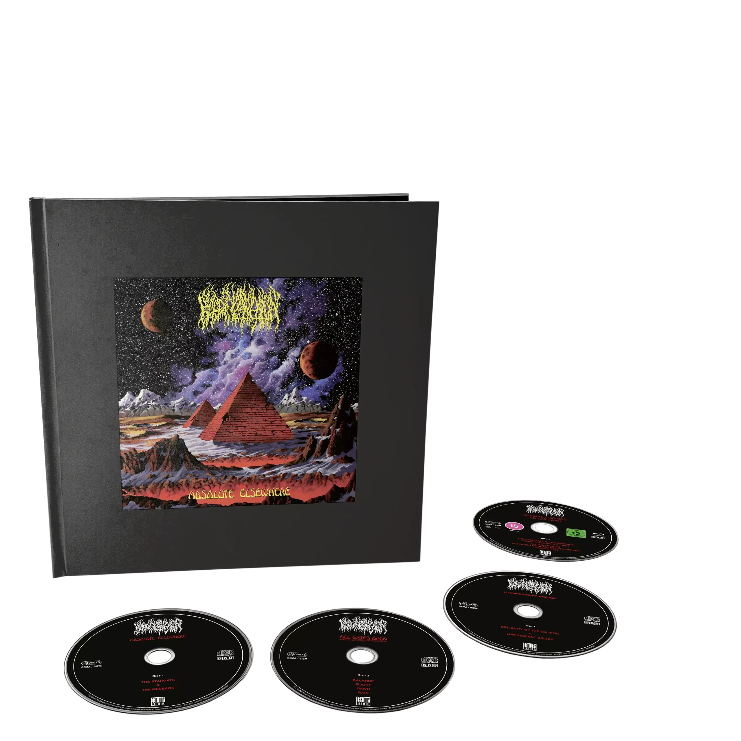 BLOOD INCANTATION - Absolute Elsewhere · LIMITED DELUXE 3CD + BLU-RAY ARTBOOK