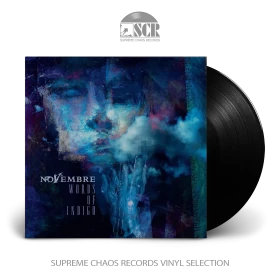 NOVEMBRE · Words Of Indigo | BLACK LP (Progressive Metal/Death Metal/Doom Metal Vinyl)