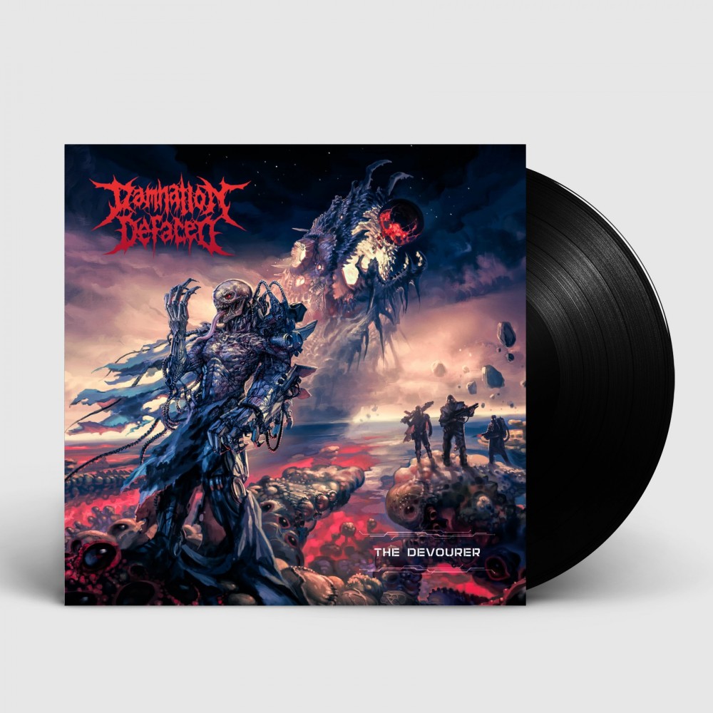 DAMNATION DEFACED · The Devourer | BLACK LP (Death Metal Vinyl)