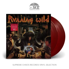 RUNNING WILD · Black Hand Inn | BURGUNDY DLP (Heavy Metal Vinyl)