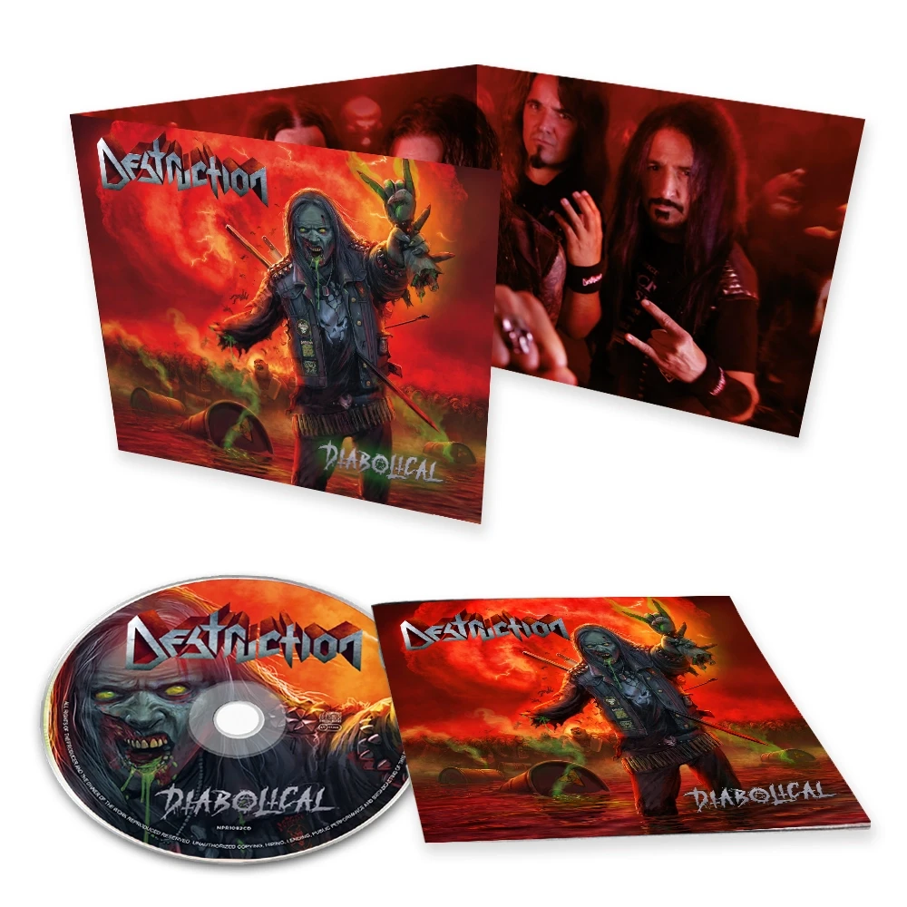 DESTRUCTION · Diabolical | DIGISLEEVE CD (Thrash Metal CDs) · Bild 2