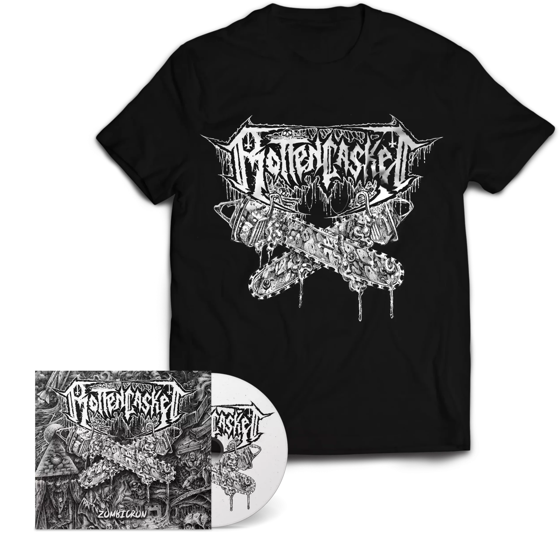 ROTTEN CASKET - Zombicron · DIGIPAK BUNDLE ROTTEN CASKET - Zombicron · DIGIPAK BUNDLE (Death Metal CDs)