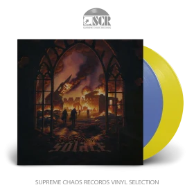 SOLACE · Fading Failing Ruin | BLUE/YELLOW 2LP (Doom Metal Vinyl)