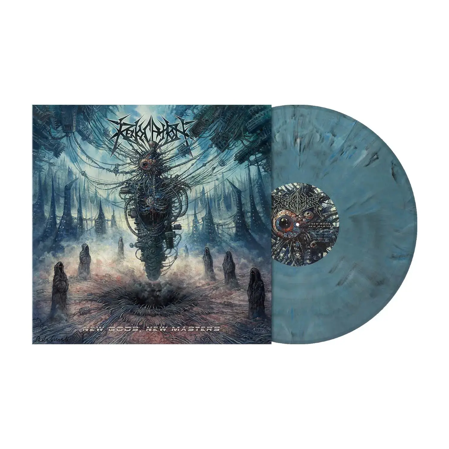 REVOCATION · New Gods, New Masters | TWILIGHT BLUE LP (Death Metal/Thrash Metal Vinyl)