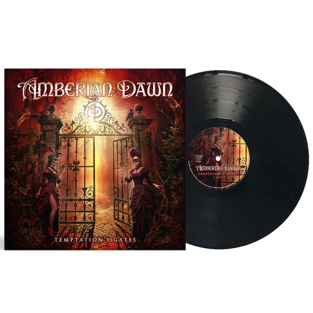 AMBERIAN DAWN · Temptation's Gates | BLACK LP (Symphonic Metal Vinyl) · Bild 2