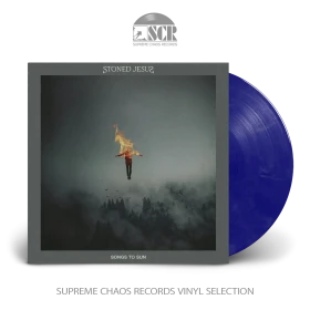 STONED JESUS · Songs To Sun | BLUE/BLACK/WHITE LP (Stoner Metal/Doom Metal/Sludge Vinyl)