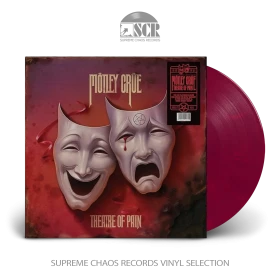 MÖTLEY CRÜE · Theatre Of Pain (40th Anniversary) | RED WAVE LP (Hard Rock Vinyl)