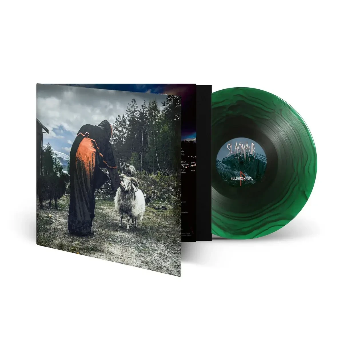SLAGMAUR · Hulders Ritual | GREEN RIPPLE LP (Black Metal Vinyl) · Bild 2