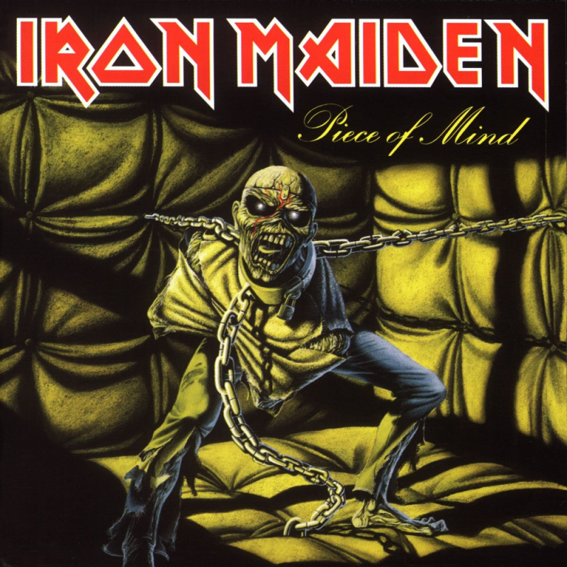 IRON MAIDEN - Piece Of Mind · BLACK LP (Heavy Metal Vinyl) · Bild 1