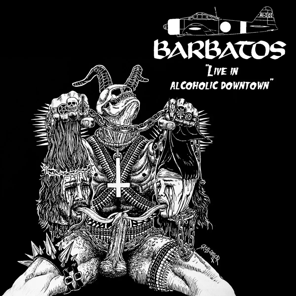 BARBATOS · Live In Alcoholic Downtown | CD (Black Metal CDs)