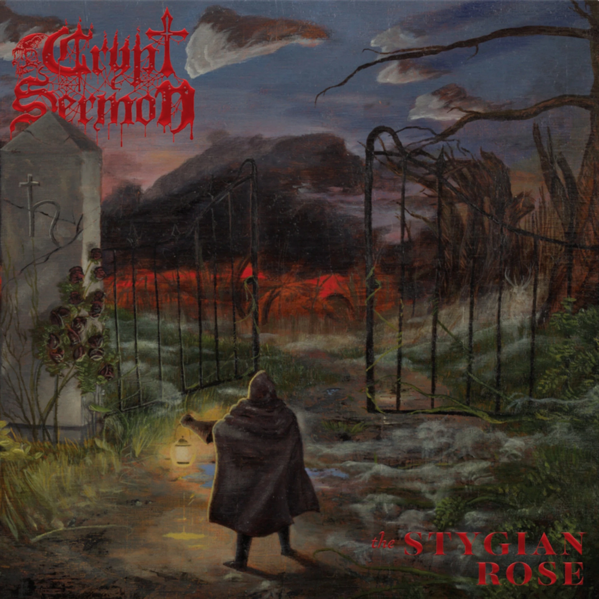 CRYPT SERMON - The Stygian Rose · WHITE LP (Doom Metal Vinyl) · Bild 1