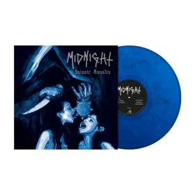 MIDNIGHT · Satanic Royalty | BLUE BLACK LP (Black Metal/Thrash Metal/Heavy Metal Vinyl) · Bild 2