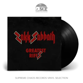 ZAKK SABBATH · Greatest Riffs | BLACK LP (Heavy Metal/Doom Metal Vinyl)