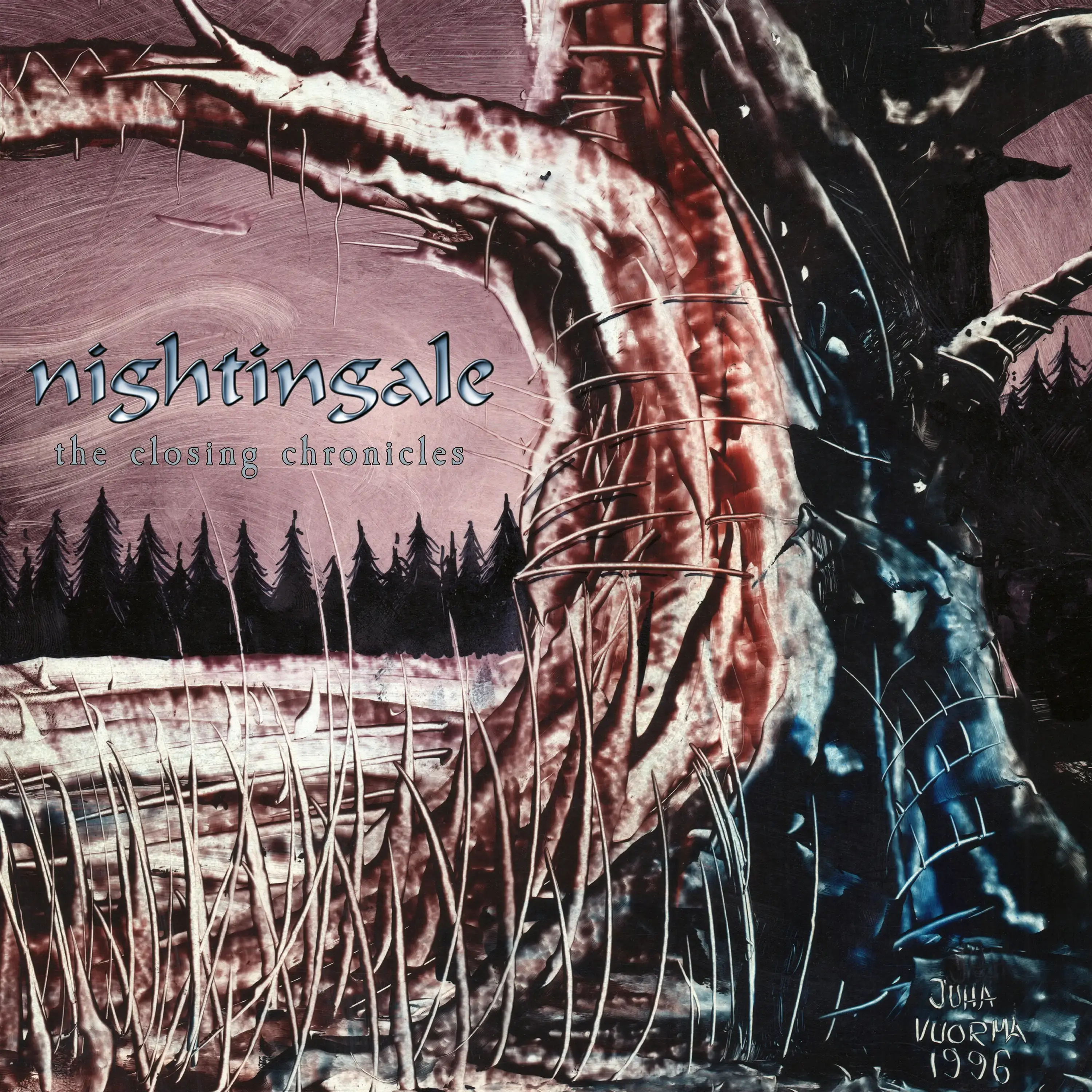 NIGHTINGALE · The Closing Chronicles | TRANSPARENT BLUE LP (Progressive Rock Vinyl) · Bild 1