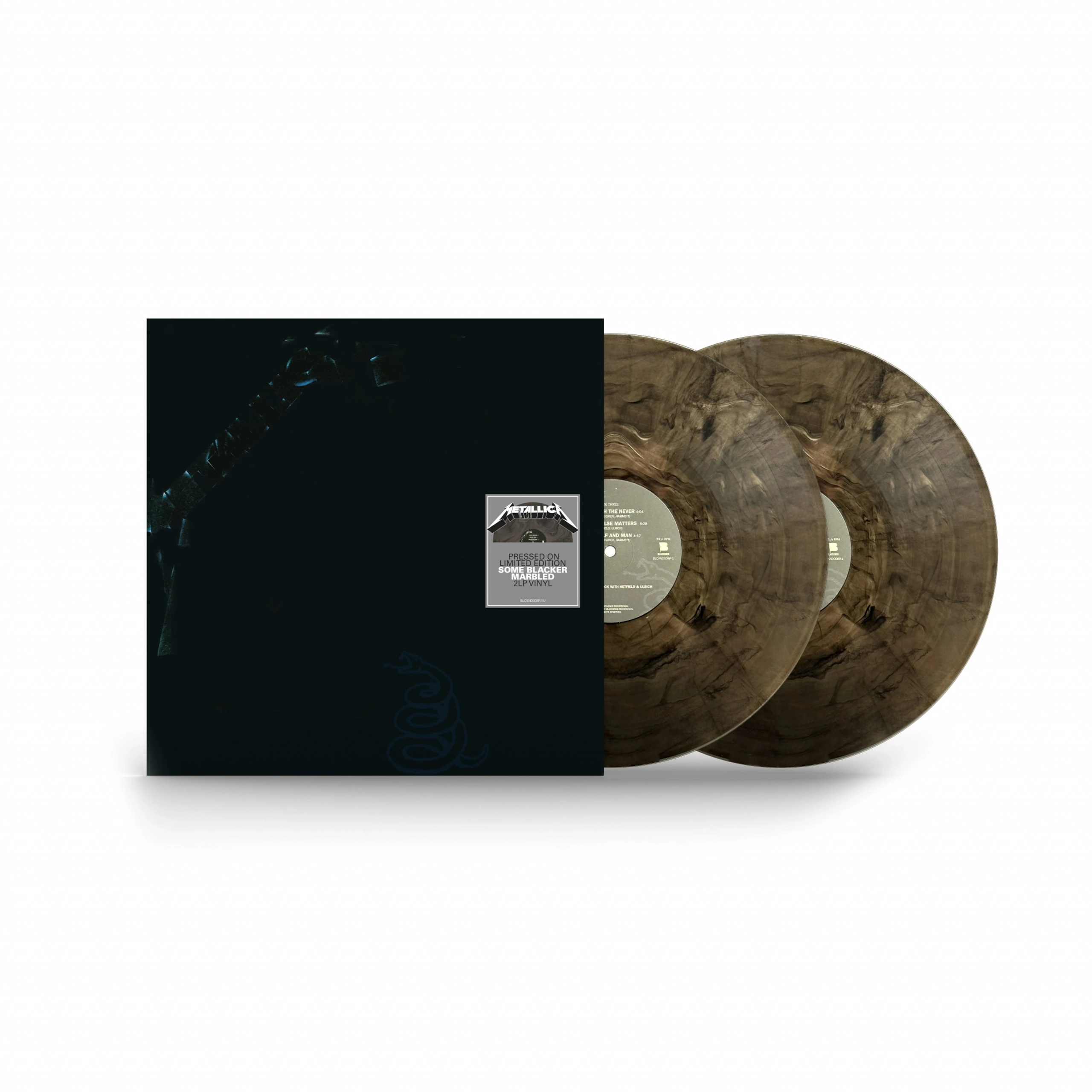 METALLICA - Metallica (Black Album) · SOME BLACKER MARBLED DLP METALLICA - Metallica (Black Album) · SOME BLACKER MARBLED DLP (Heavy Metal Vinyl)